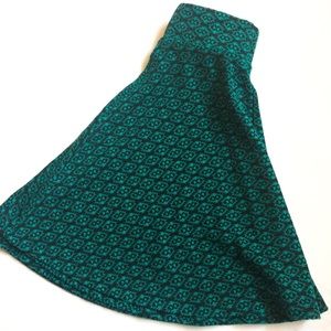 LA Hearts Tribal Print Skater Skirt